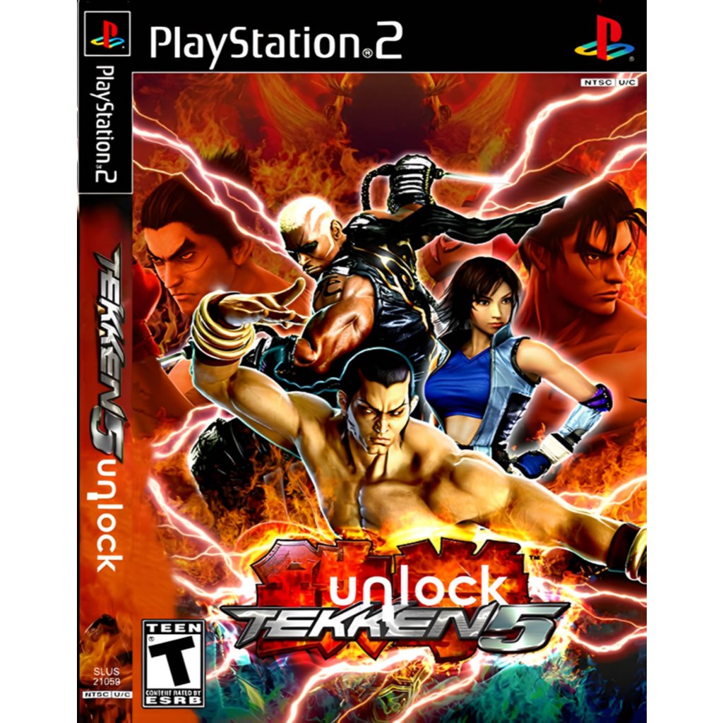 Tekken 5 Hack Edition - Ps2 Play2 | Shopee Brasil