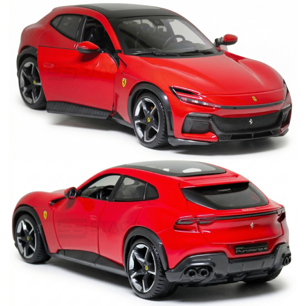 Burago Ferrari Purosangue ミニカー 1/18 Miniatura De Ferro Ferrari Purosangue 18cm 1/24 Bburago | Shopee