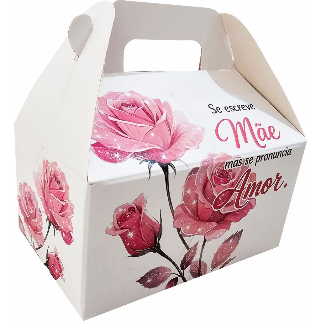 10 Maletinhas Surpresa Lembrancinhas Mimos Linha Dia das Mães Rosas Flores - Sabonetes Chocolates em Oferta na Shopee