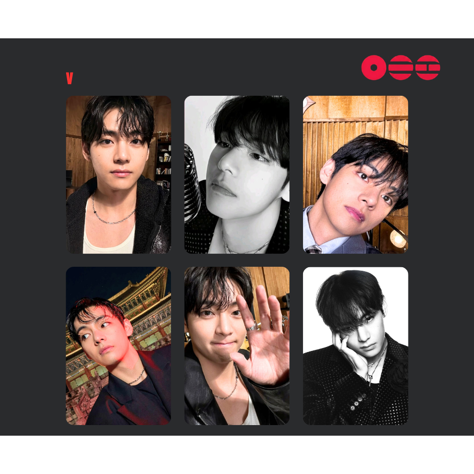 BTS ARIRANG kit photocards fanmade com verso kit ot7 ou membro