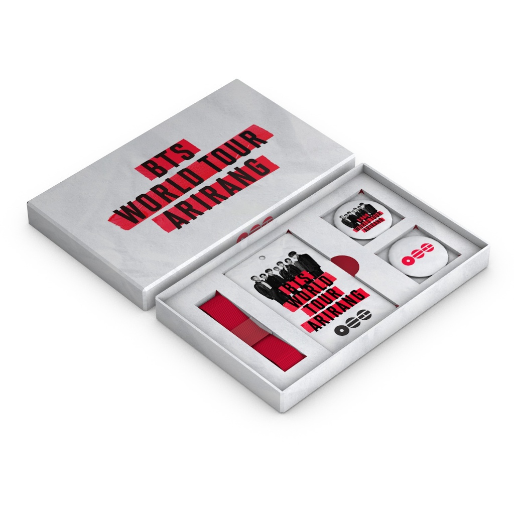BTS WORLD TOUR ARIRANG グッズセット　未開封 Box BTS - WORLD TOUR ARIRANG | Shopee Brasil