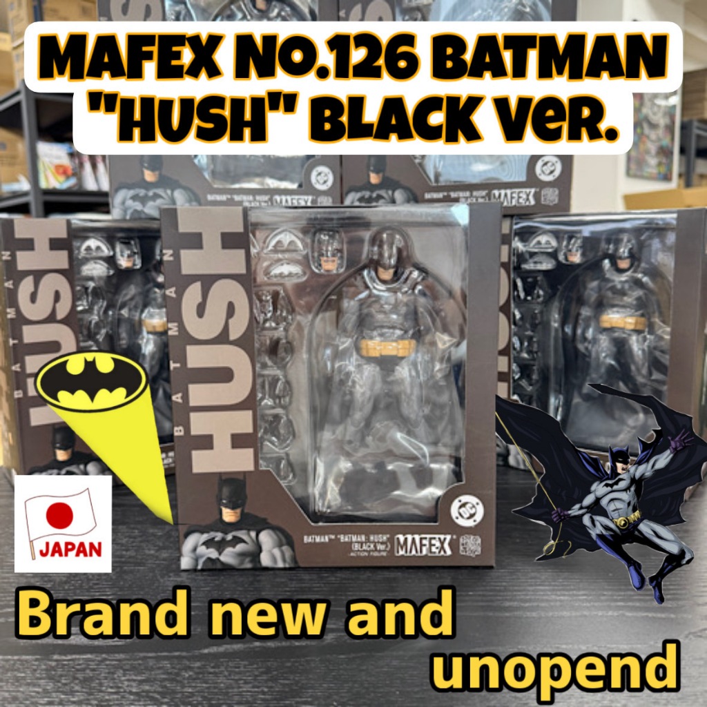 アメコミ MAFEX No.126 BATMAN HUSH BLACK Ver. d MAFEX No.126 BATMAN `HUSH` BLACK Ver.(Finished product) JP
