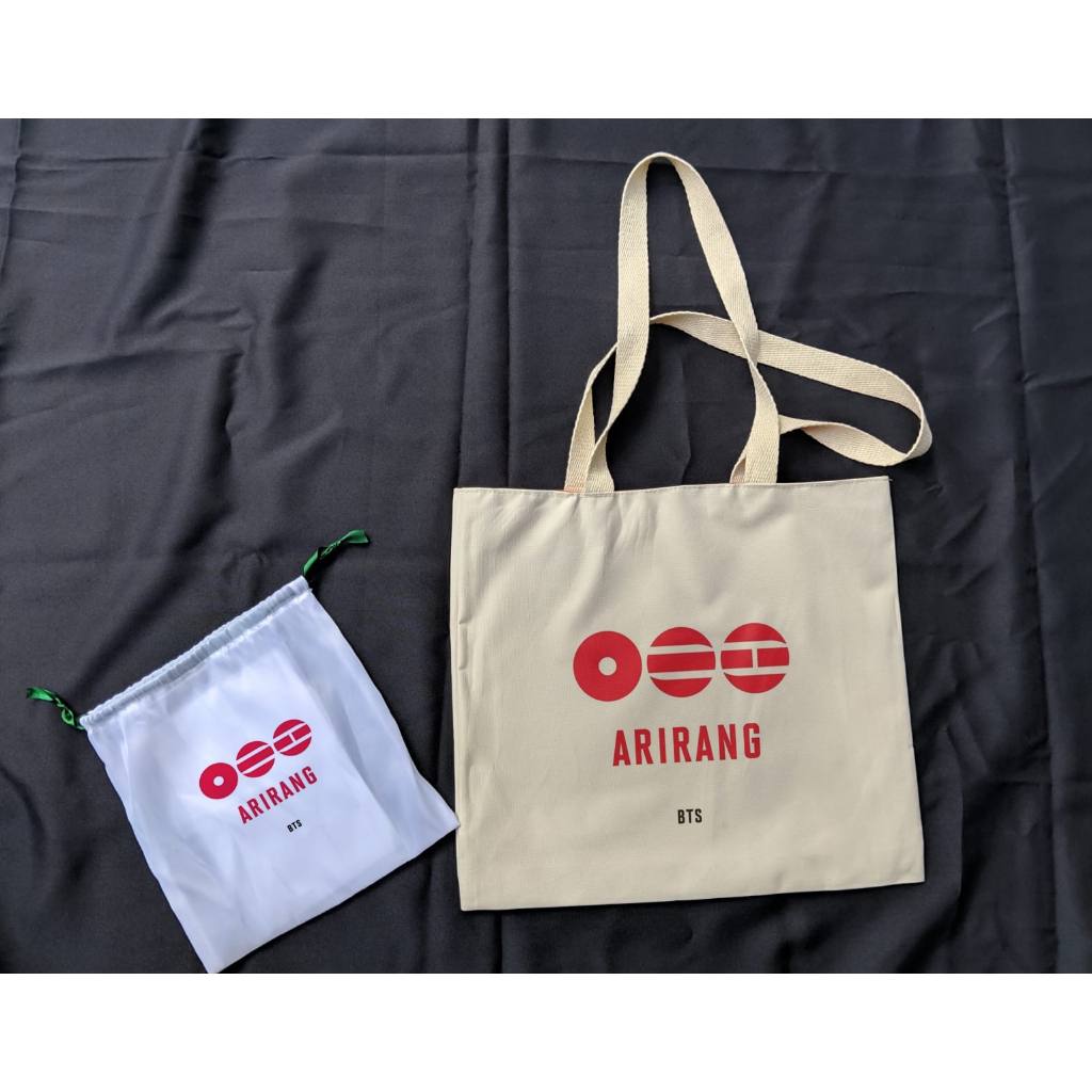 Bag Totebag Ecobag Arirang BTS World Tour 2026 Aesthetic Unissex