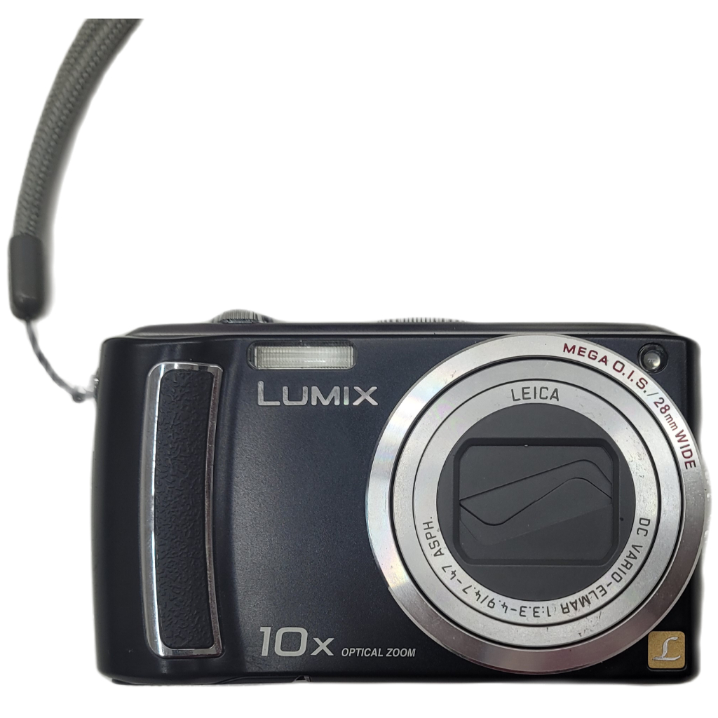 Câmera Digital Panasonic Lumix Dmc-tz5 Bateria E Cartão Sd
