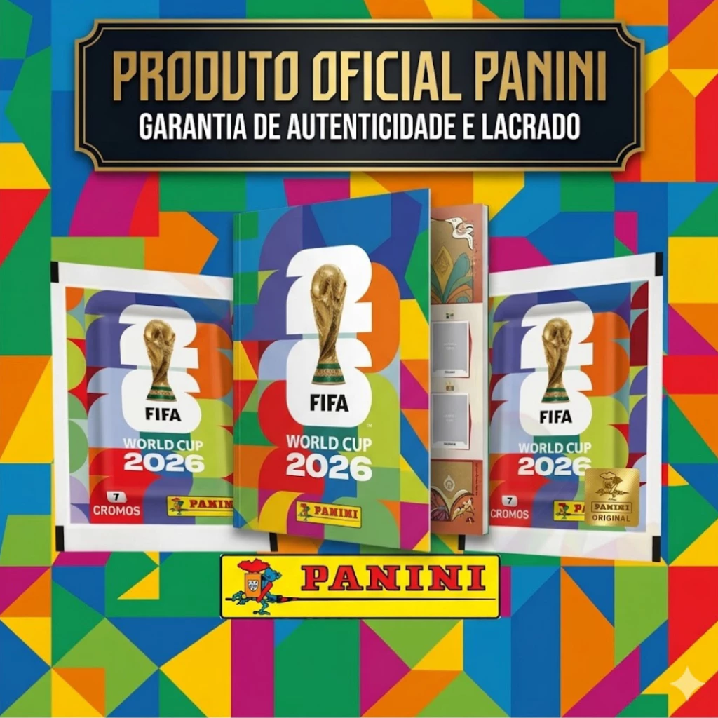 Álbum Copa do Mundo 2026 Panini - capa