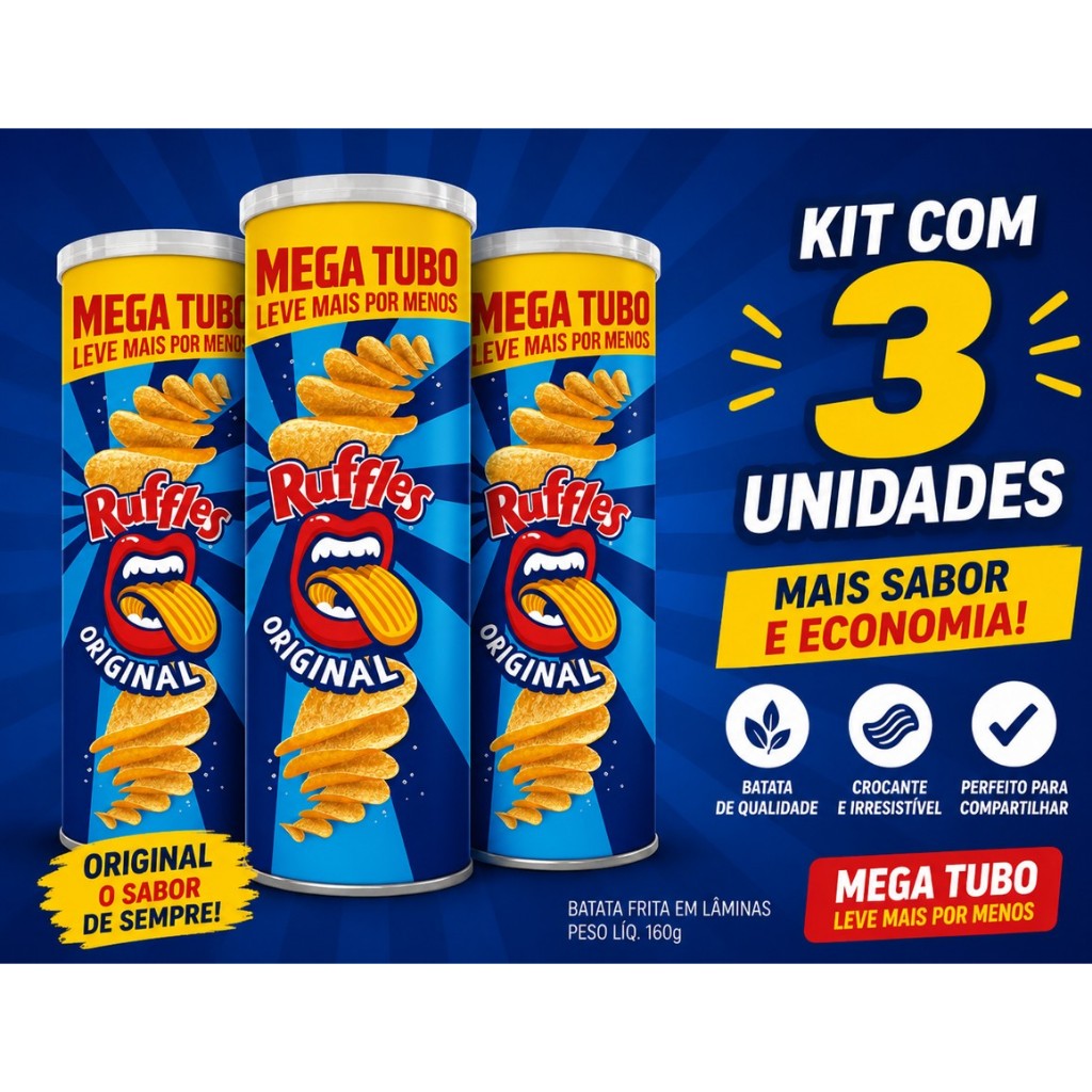 Ruffles em Oferta | Shopee 2026