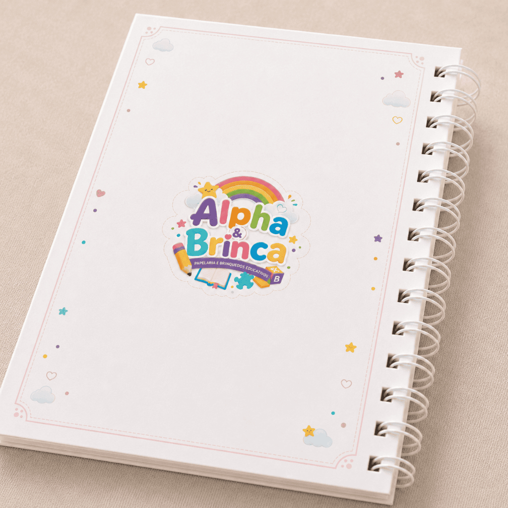 Caderneta de Vacinação do bebê Personalizada com Nome - Ursinho Baloeiro