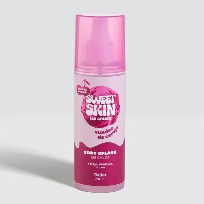 Body Splash Dailus Sundae de Cereja 200ml
