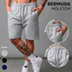 Bermuda Moletom Masculino Esportivo Leve Bolsos Cordao Ajustavel Casual 2 Bolsos Viagem Conforto 228