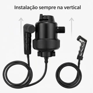 Aquecedor Lavatório Plasmarcos 220v Mangueira e Ducha Salão de Beleza