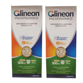 Kit 2 Glineon Polivitamínico 500ml - Dovalle