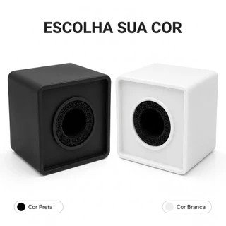 Canopla para Microfone com Espuma Acrílico Profissional Padrão Universal Alta Qualidade