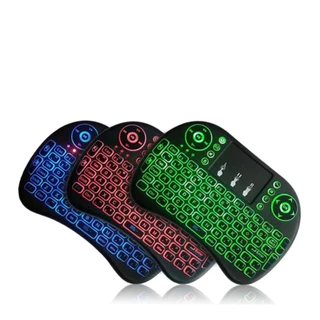 Mini Teclado Controle Sem Fio Para Smart Tv Tv Box Pc
