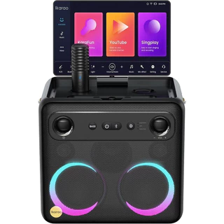 Caixa de Som Karaokê Joog Break X2 Android 600W Tela 10.1" em Oferta na Shopee