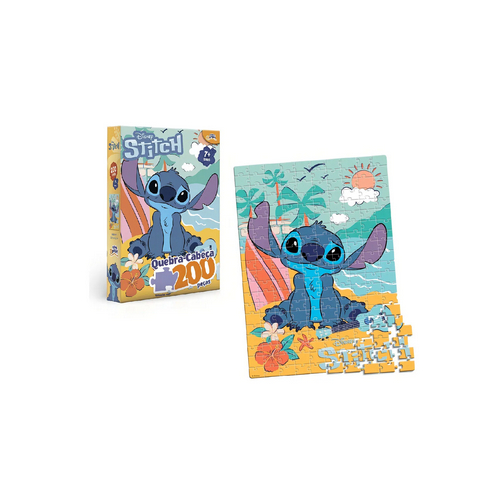 Quebra Cabeça Stitch 200 Peças - Toyster 8093 | Shopee Brasil