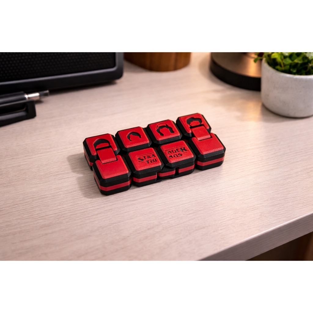 Cubo Infinito Stranger Things Anti Stress | Infinity Cube Fidget Toy ...