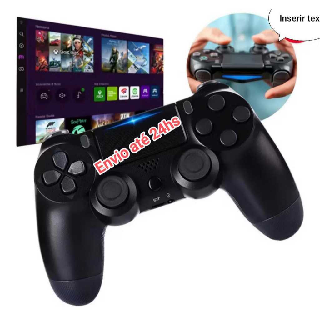 Controle sem fio Playstation4 Ps4 Play4/PC/Android
