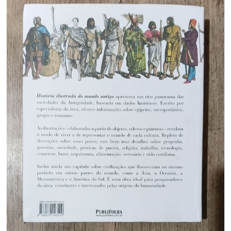História ilustrada do mundo antigo - dominic rathbone | Shopee Brasil