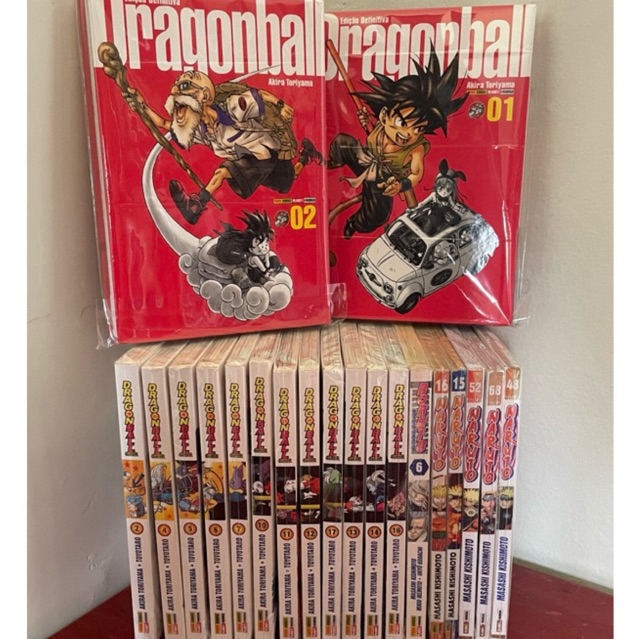 Desapego de Mangás: Dragon Ball, Dragon Ball Super, Naruto, Naruto Gold e Boruto