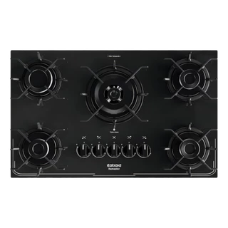 Cooktop Itatiaia Itamaster 5 Bocas A Gás Preto Bivolt em Oferta na Shopee