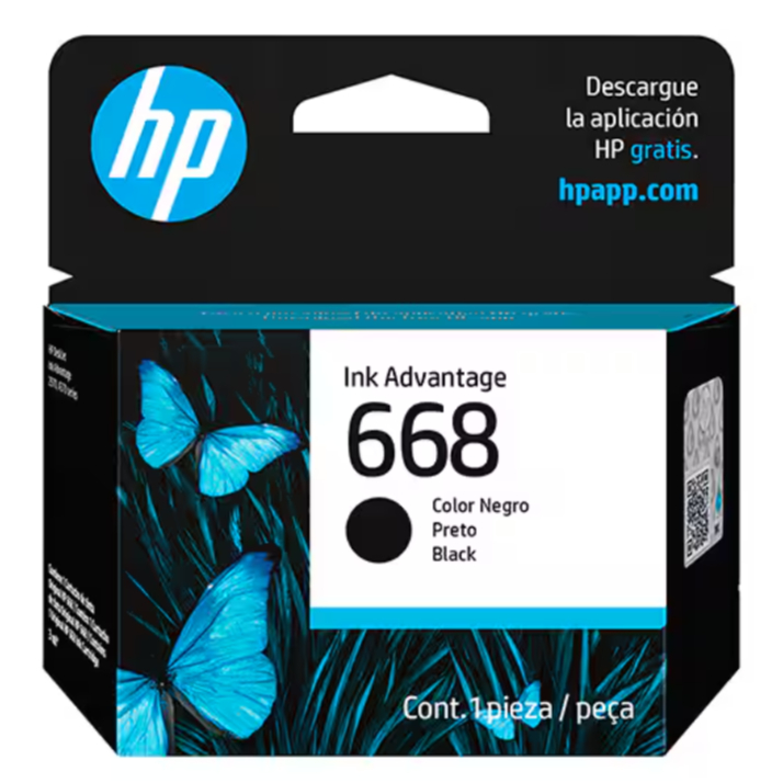 Cartucho de Tinta HP 668 Original para HP DeskJet Ink Advantage 2975 ...
