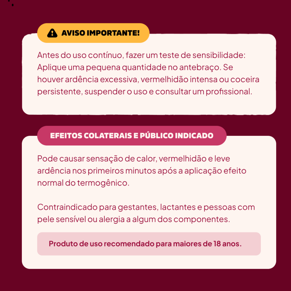 Popozuda Creme Rosa Termoativo Corporal 250g | Efeito Aquecimento e Firmeza da Pele