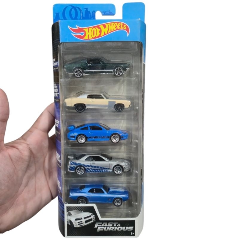 Pack 5 Fast & Furious Hot Wheels Escolha o seu | Shopee Brasil