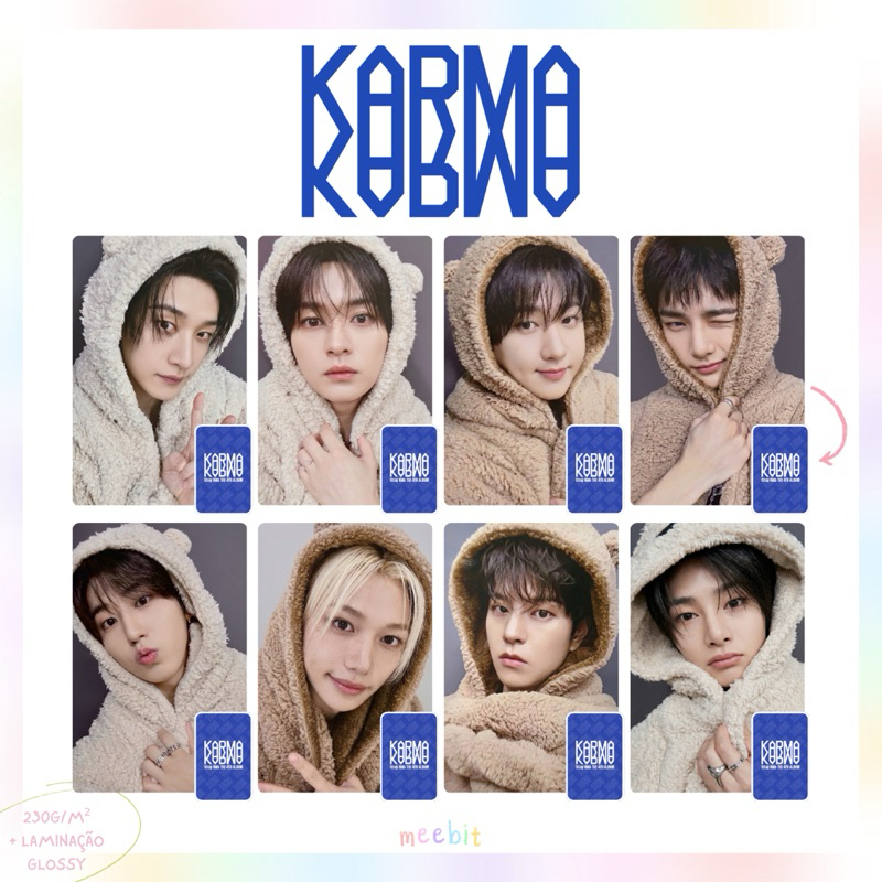 KIT PHOTOCARDS STRAY KIDS SEUNGMIN - FANMADE em Promoção na Shopee