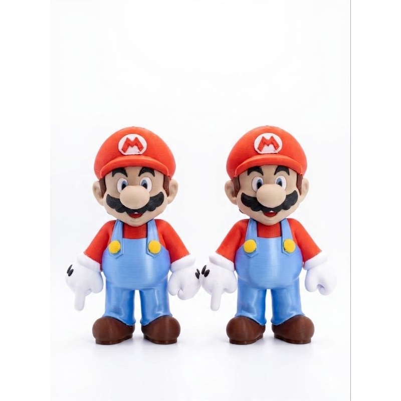 Boneco Mario Bros 15cm Action Figure - Colecionável Gamer Impressão 3D Premium de Alta Qualidade em Oferta na Shopee