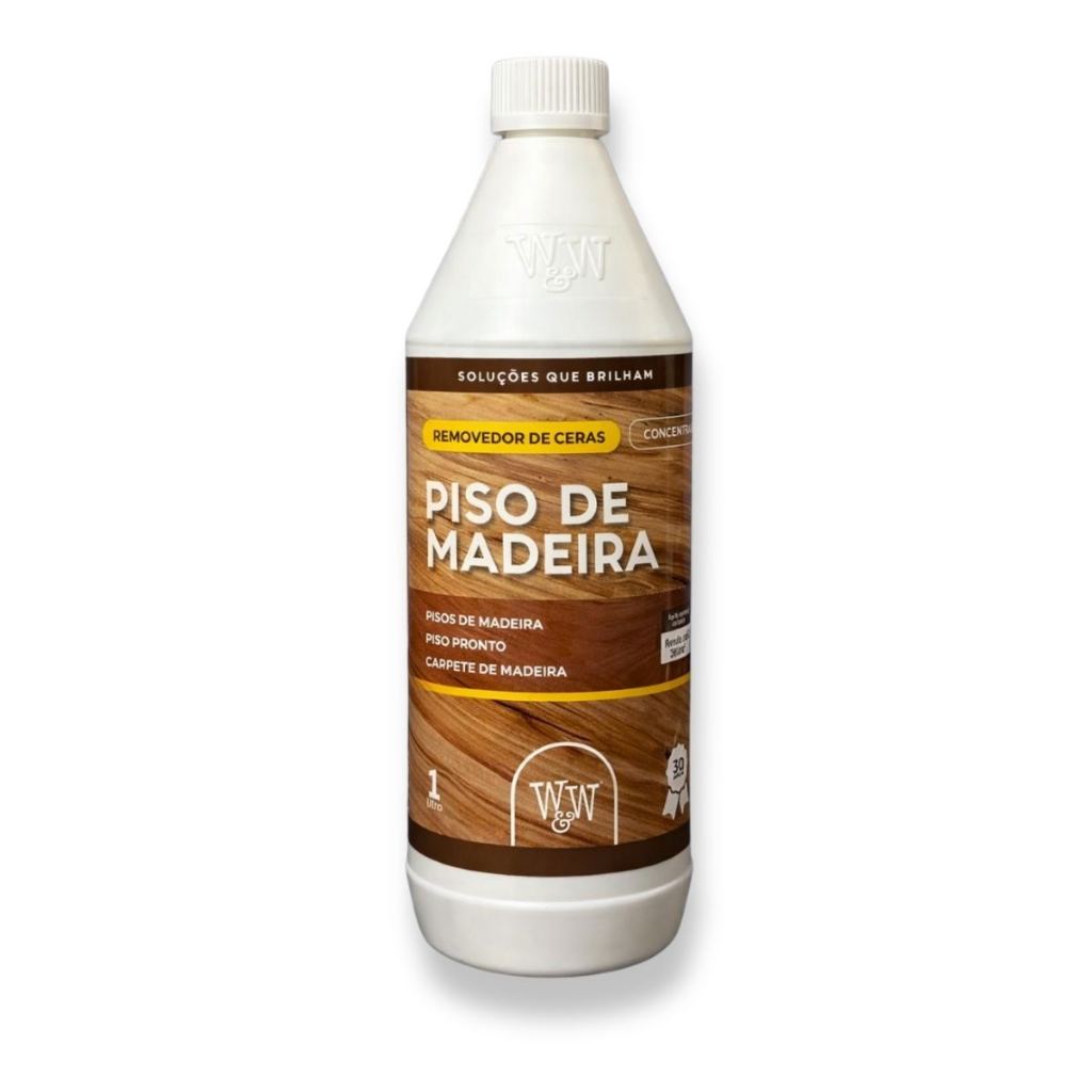 Removedor de Cera W&W Taco Piso de Madeira Concentrado 1L | Shopee Brasil