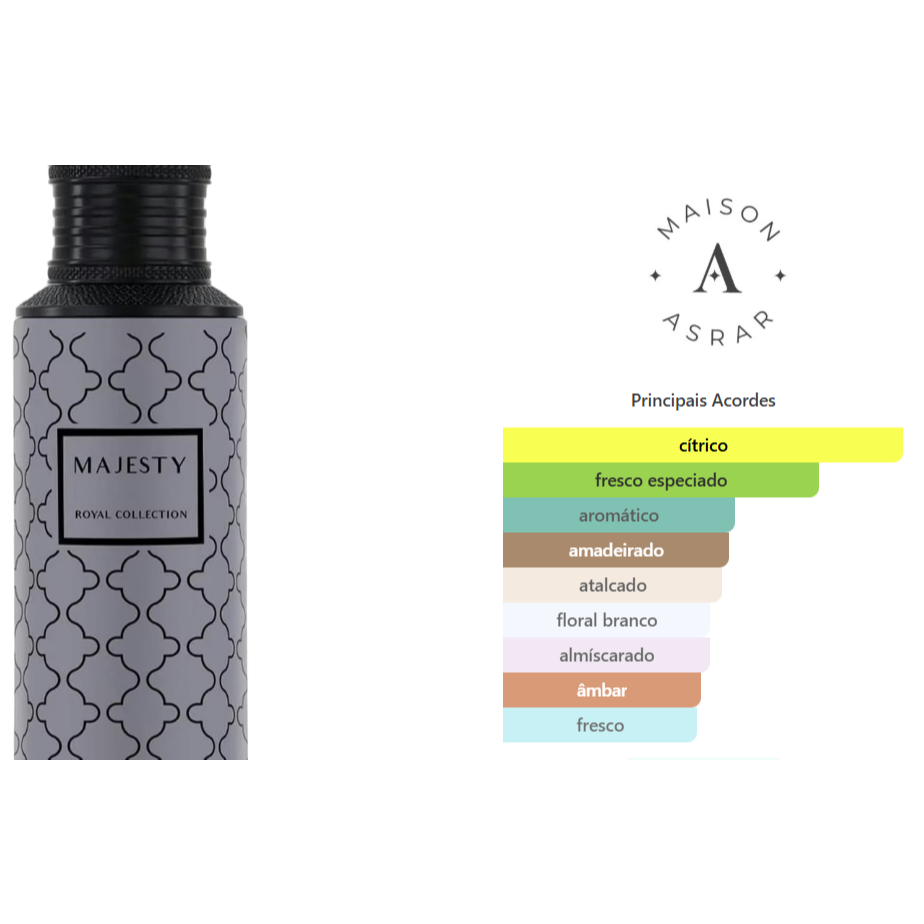 Perfume Árabe Maison Asrar Treasure | Vanguard | Majesty