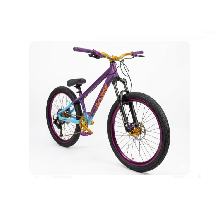 Bicicleta Vikingx Tuff 44 Thanos Shimano 1x8 Freio Hidráulico Cubo
