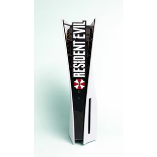 Skin Frontal Face Plate PS5 Skin Gamer Call of Duty God of War Resident Evil Plástico Minecraft Rígido PS5 FAT PS5 SLIM