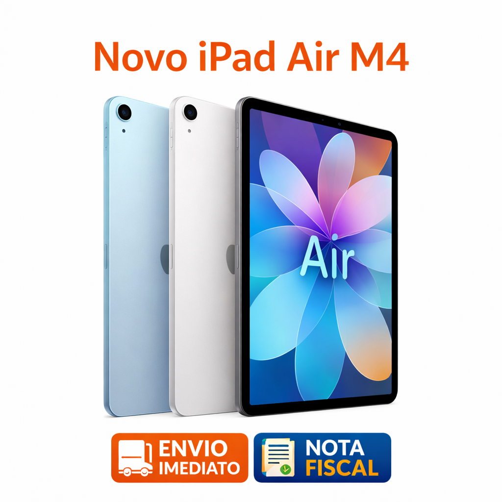 Novo Apple iPad AiR M4 (Wi-Fi) 128gb | Shopee Brasil