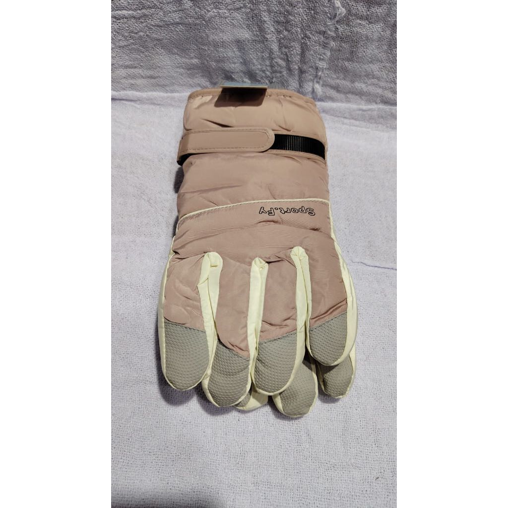 Luva Térmica Feminina Inverno Forrada Peluciada Impermeável 