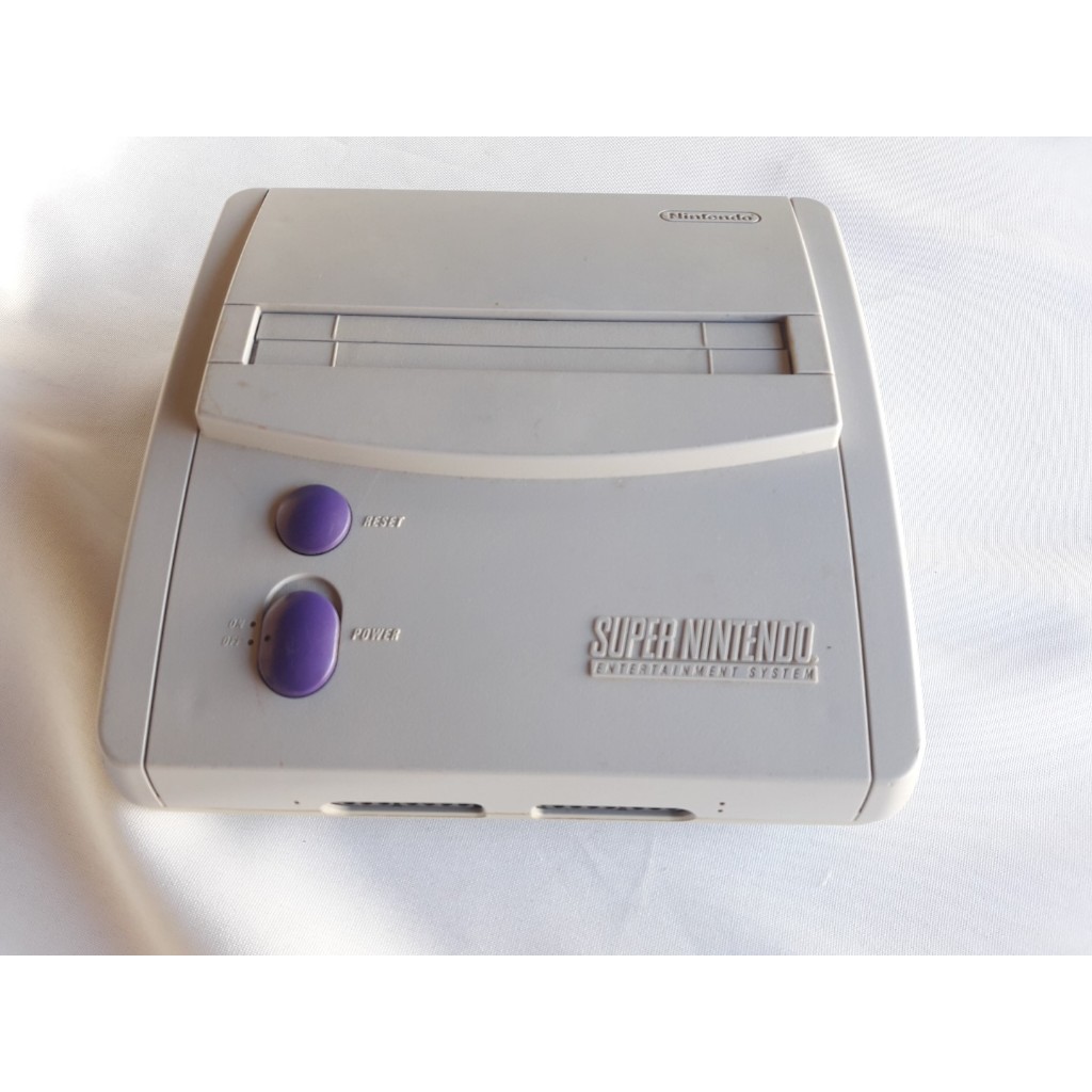 Console Super Nintendo Baby Completo com Controle Cartucho Bomberman 2 ...