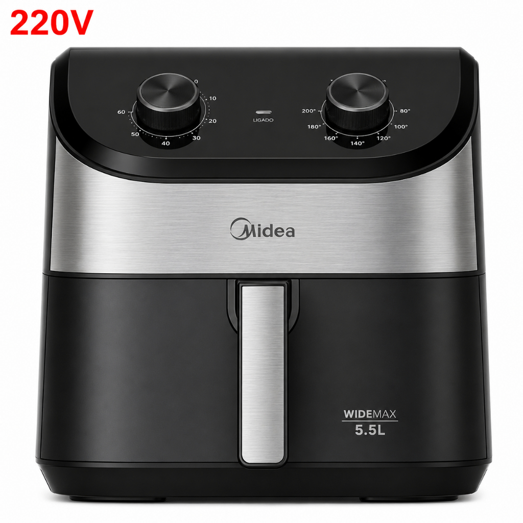 Fritadeira Air Fryer 5,5l Widemax Com Interior De Alumínio 1