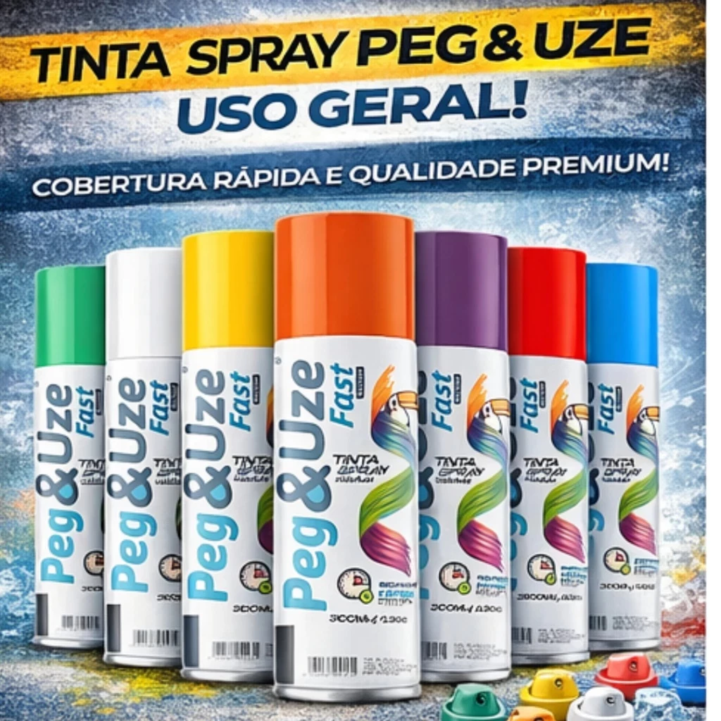 TINTA SPRAY PEG & UZE USO GERAL
