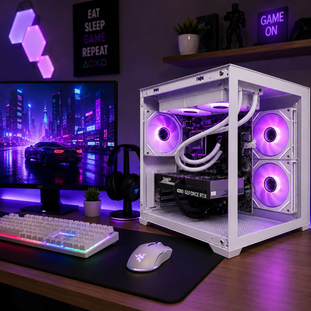 PC GAMER NEJI RYZEN 7 5700X, B450M, 16GB RAM, SSD 1TB, NVIDIA RTX