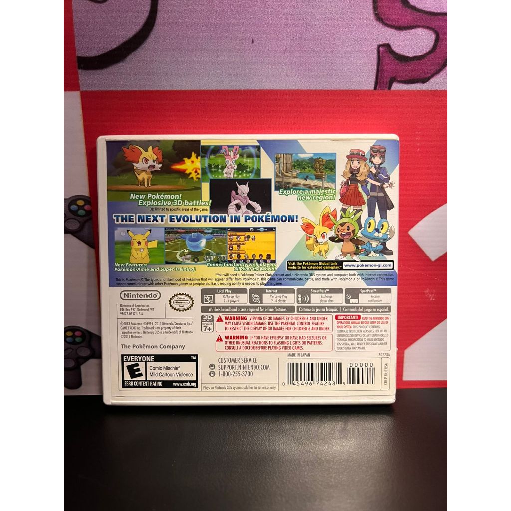 Pokémon X 3DS | Shopee Brasil