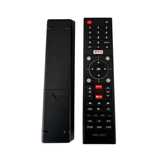 Kit 5/10 peças Controle compatível Tv Semp Netflix YouTube M&S-9043 CT6810
