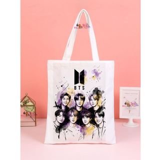 Bag Totebag Ecobag Arirang BTS World Tour 2026 Aesthetic Unissex