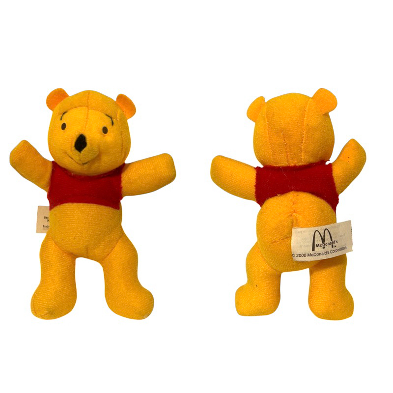 Miniatura em Pelucia Coleção Ursinho Pooh - Mc Donald's 2000