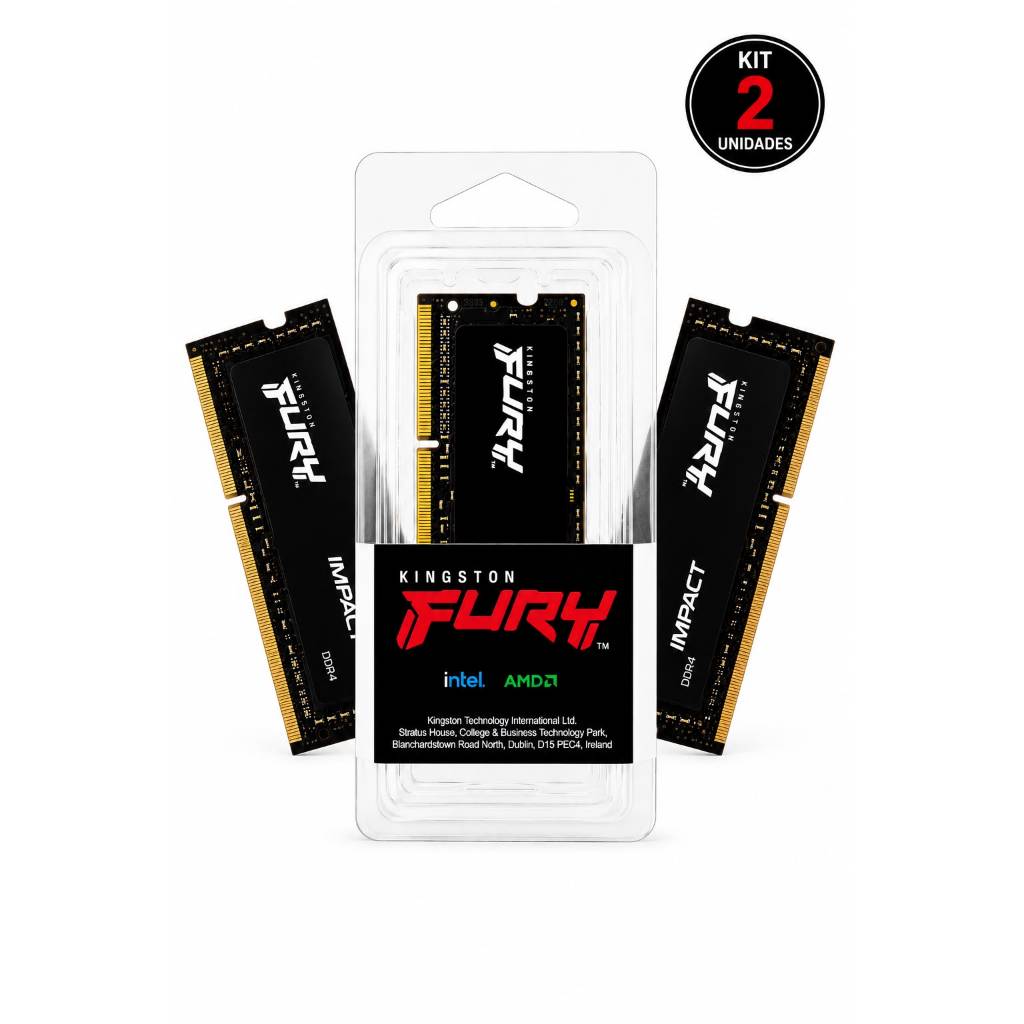 Kit 2 Memoria Ram Notebook 16gb(2x8gb) Ddr4 3200mhz Kingston