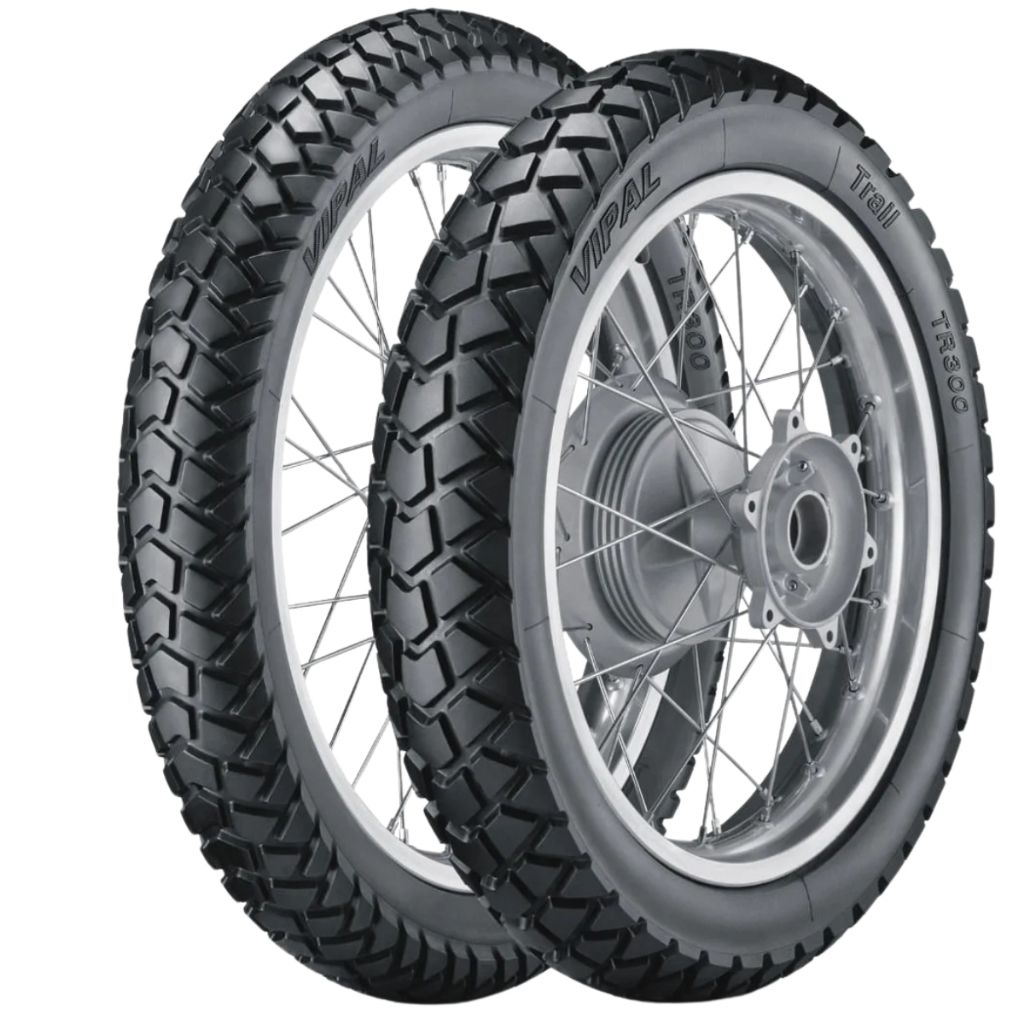 Par Pneu Moto Vipal 11090-17 + 9090-19 Tr300 ORIGINAL Bros150 bros 160 crosser150