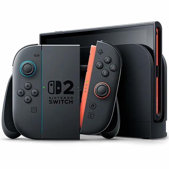 Console Nintendo Switch 2 - 256gb Lcd Gray Novo Lacrado Acompanha