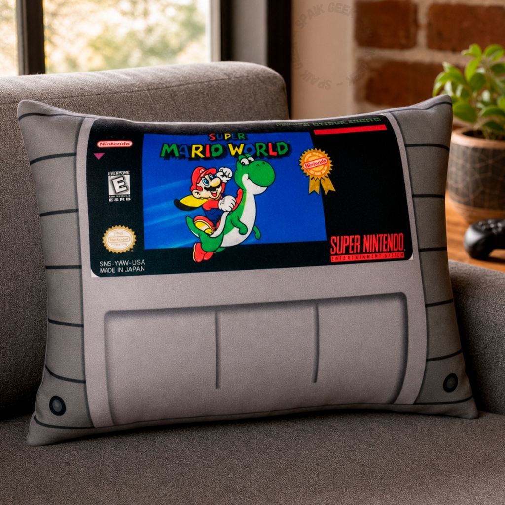 Almofada Nerd Retro Games Super Nintendo