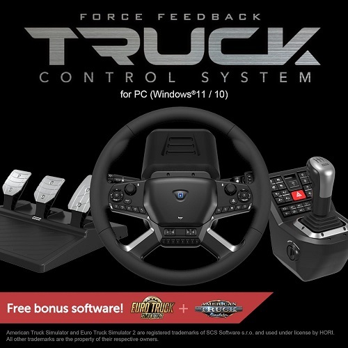 Volante de Caminhão HORI Force Feedback Truck para Windows 10/11 PC — imagem 2