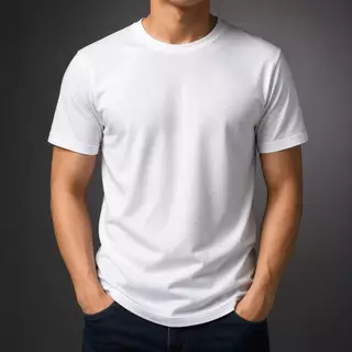 Camiseta Básica Masculina Malha Fria PV Camisa Lisa Conforto Diário Estilo Casual Minimalista Premium