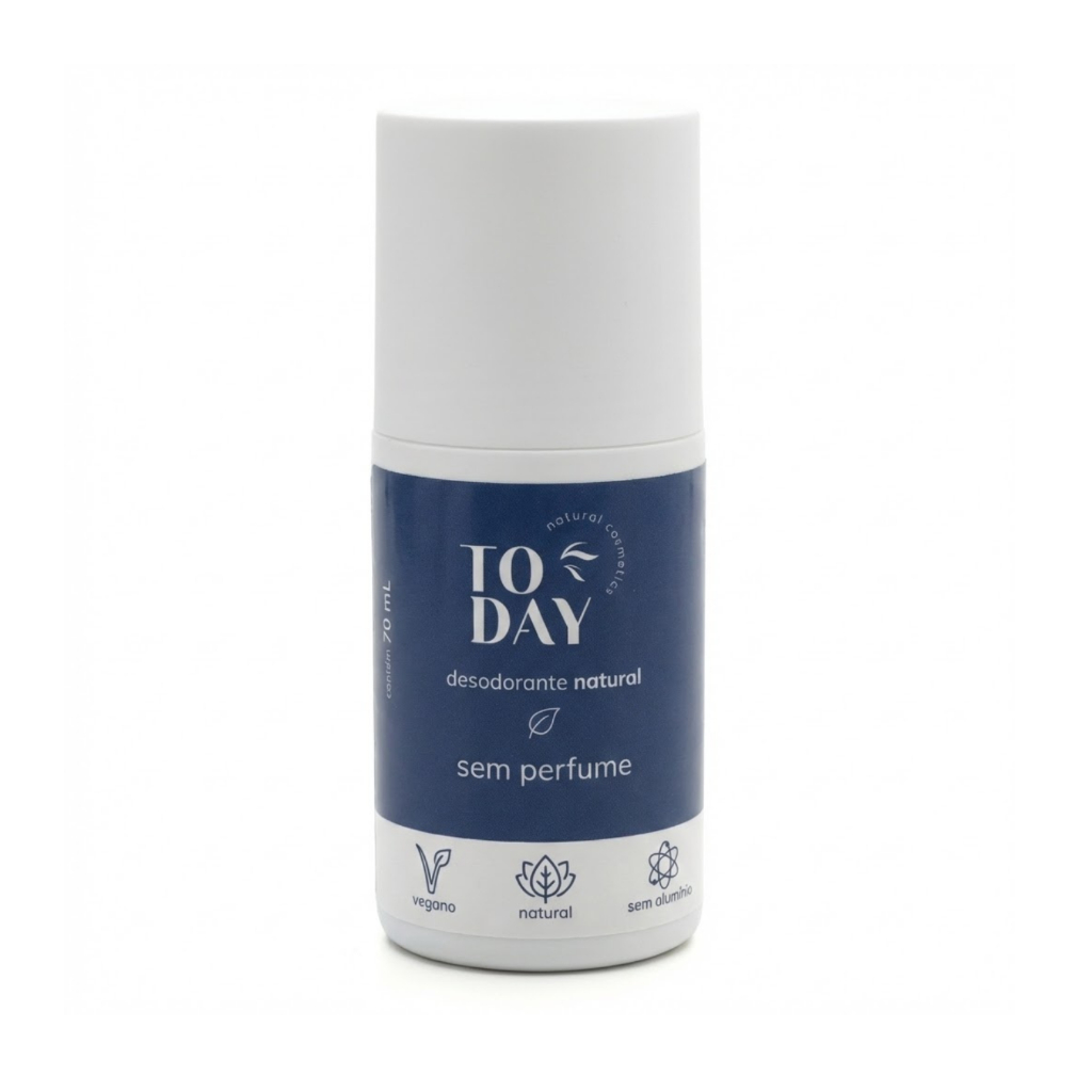 Desodorante Natural Sem Perfume - Sem Alumínio - Roll On | Shopee Brasil